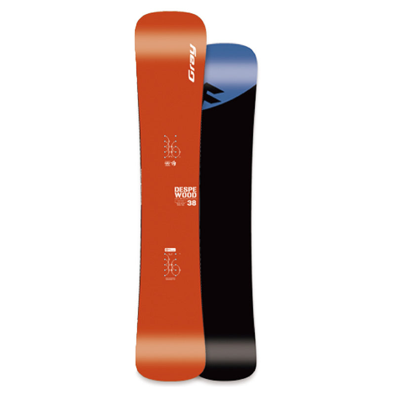 2526 Gray Snowboard Despe Wood – Winter Sports NZ